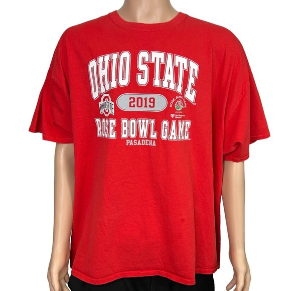 Blue 84 Ohio State Buckeyes 2019 Rose Bowl Game Pasadena Mens‎ XXXL T-Shirt - Picture 1 of 11
